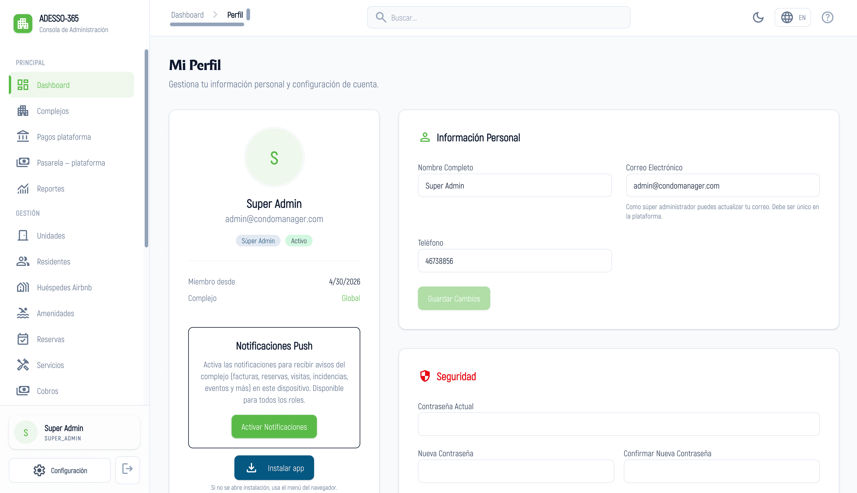 Dashboard View 3